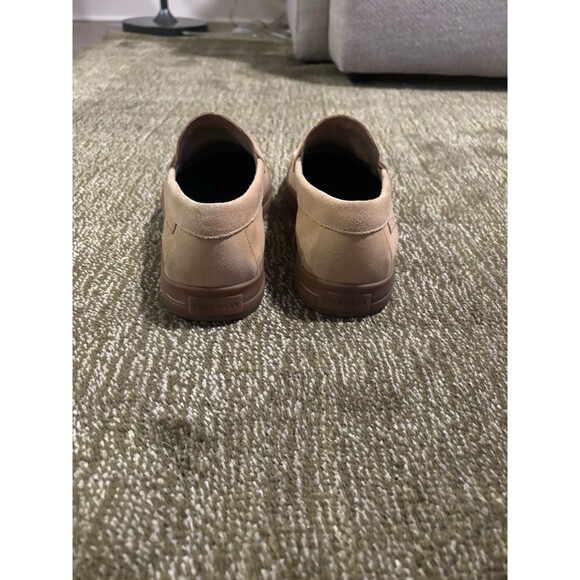 Cole Haan Tan Suede Penny Loafers 9.5M